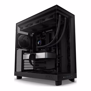 NZXT H6 Flow kompiuterio korpusas juodas