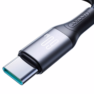 Joyroom S-A28 Flash Series Кабель USB-C - USB-C 60W 1м - чёрный