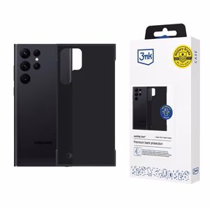 3mk Just20g Matt Case for Samsung Galaxy S22 Ultra 5G - Matte Black