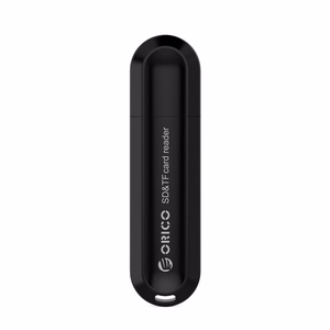 Orico CRS21 USB 3.0 SD ir microSD atminties kortelių skaitytuvas, juodas