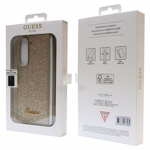 Guess Glitter Script чехол для Samsung Galaxy Z Fold 5 - золотой