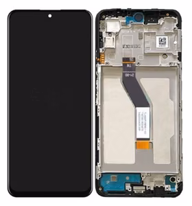 LCD screen Xiaomi Poco M4 Pro 5G / Redmi Note 11S 5G / Redmi Note 11T 5G with touch screen with frame Black original (service pack)