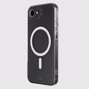 Чехол SBS Cover Light Mag для iPhone 16e, 17e, совместим с MagSafe, прозрачный