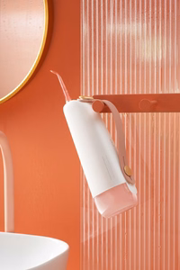 Oclean burnos irigatorius Oclean W10, rožinis, 2 antgaliai