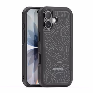 Dux Ducis Shld case Apple iPhone 17 black (Contour Pattern)