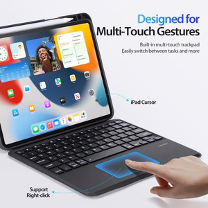 Dėklas su klaviatūra Dux Ducis DK Apple iPad Pro 11 2018/2020/2021/2022 juodas