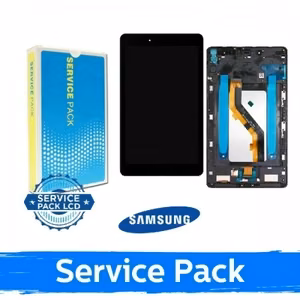 LCD-дисплей совместимый с Samsung T290 Tab A 8.0'' чёрный с рамкой (Service Pack)