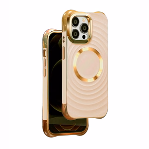 "Circle Glam Mag" dėklas "iPhone 16 Plus" 6,7" rožinis