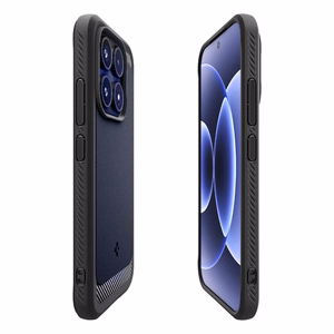 "Spigen Rugged Armor" dėklas "Xiaomi 17" - juodas