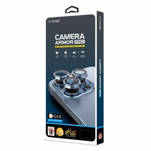 "X-ONE Sapphire Camera Armor" - skirtas "Samsung Galaxy S26" - sidabrinis