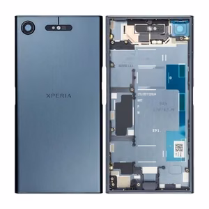Galinis dangtelis Sony G8341 Xperia XZ1 mėlynas originalus (naudotas Grade C)