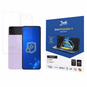 3MK Silver Protect + Sam Z Flip 3 5G sulankstomo ekrano antimikrobinė plėvelė
