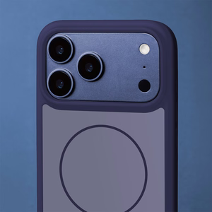 Frame Thin Mag dėklas for iPhone 11 tamsiai mėlynas