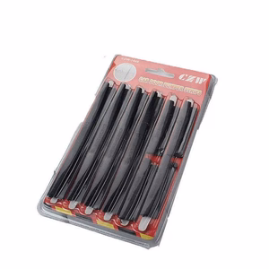 Car door edge protector 8 pcs black
