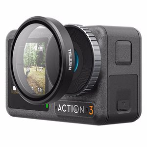 4 TELESIN CPL/ND8/ND16/ND32 filtrų rinkinys DJI Osmo Action 3 / 4 / 5