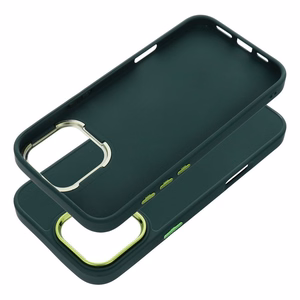 FRAME dėklas telefonui IPHONE 16 Pro Max žalias