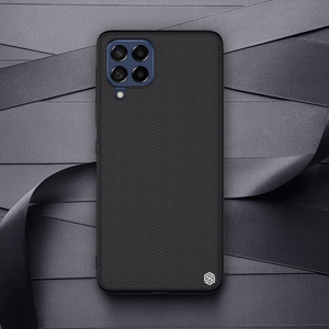 Nillkin Textured Case durable reinforced case with gel frame and nylon back for Samsung Galaxy M53 5G black