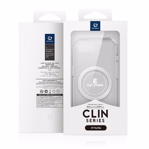 Dėklas Dux Ducis Clin Magsafe Apple iPhone 16e skaidrus