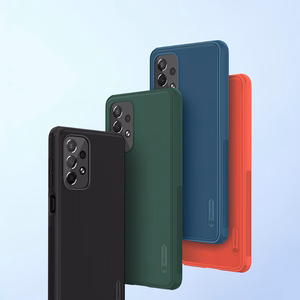 Nillkin Super Frosted Shield Pro прочный чехол для Samsung Galaxy A73 зелёный