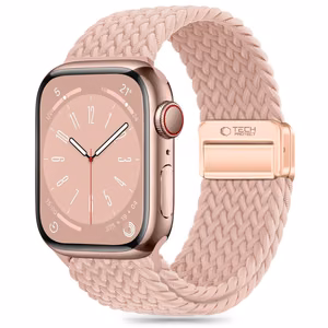 Tech-Protect Nylonmag ремешок для Apple Watch 4 / 5 / 6 / 7 / 8 / 9 / SE (38 / 40 / 41 mm) - розовый