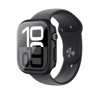AmazingThing Radix Glass чехол для Apple Watch 46 мм – чёрный