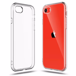 Чехол для iPhone 7 / 8 / SE 2020 / SE 2022 Clear Case 2 мм Box прозрачный