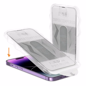 Tempered Glass Full Glue Easy-Stick Box for IPHONE XS MAX BLACK