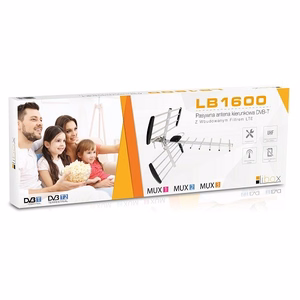 Libox LB1600 – 16-element passive outdoor DVB-T antenna with LTE filter, 18 dB