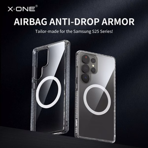X-ONE Dropguard Magnetinis dėklas Pro (suderinamas su MagSafe) Samsung Galaxy S25