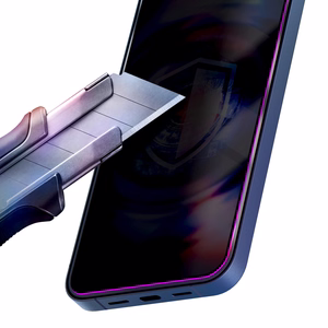9H tempered glass with 3mk HardGlass Max Privacy filter for iPhone 17 Pro Max