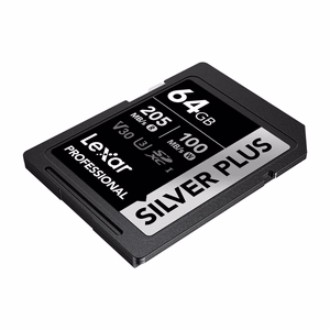 Lexar Professional SILVER PLUS SDXC 64GB memory card