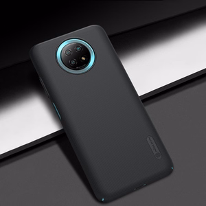 Nillkin Super Frosted Shield усиленный чехол для Xiaomi Redmi Note 9T 5G чёрный