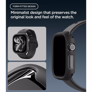 Чехол Spigen Thin Fit для Apple Watch 46 mm – чёрный