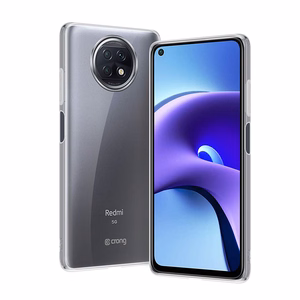 Чехол Crong Crystal Slim для Xiaomi Redmi Note 9T, прозрачный