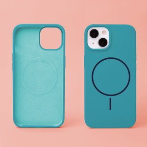 Silicone Thin Mag dėklas iPhone 15 Pro 6,1" turkio