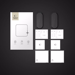 Tech-Protect Glass Flex+ rinkinys hibridinis stiklas Xiaomi Smart Band 10 / 10 NFC - juodas