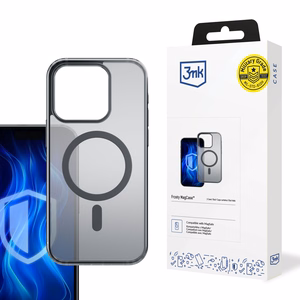 Чехол 3mk Frosty MagCase Apple iPhone 16 Pro Max чёрный