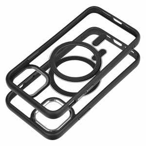 Case for iPhone 11 PRO Color Edge Mag Cover compatible with MagSafe black