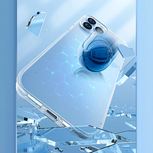 Kingxbar Elegant Series dėklas telefonui iPhone 13 Pro Max galinis dangtelis skaidrus