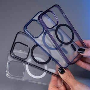 Чехол 3mk Frosty MagCase Apple iPhone 16 Pro Max чёрный