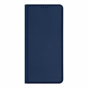 Dux Ducis Skin Pro dėklas Realme 10 Pro+ lankstus dangtelis kortų piniginė stovas - mėlynas