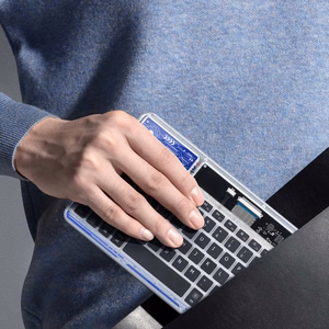 Dux Ducis klaviatūra (CK serijos) belaidė, skirta nešiojamam kompiuteriui / planšetiniam kompiuteriui / telefonui – permatoma