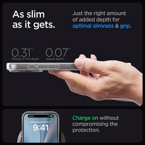 Spigen Ultra Hybrid Mag Dėklas su MagSafe iPhone 16 Pro - Juodas