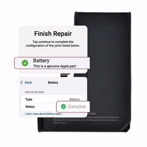 Аккумулятор совместимый с iPhone 15 Pro / Самодиагностика / Настройки: Оригинал /