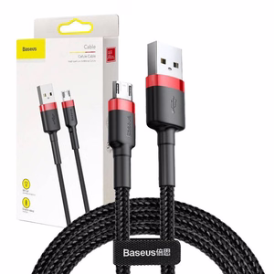 Кабель Baseus Cafule Micro USB 2A 3м (чёрно-красный)