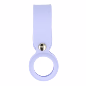Silicone loop for AirTag purple