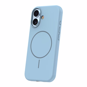 Silicone Thin Mag dėklas iPhone 17 6,3" šviesiai mėlynas
