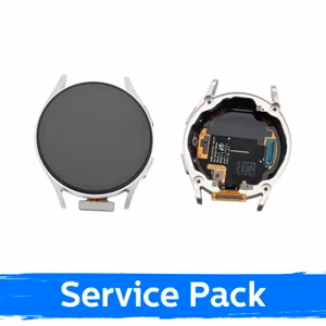 LCD Display Compatible With Samsung L310 Watch 7 44mm With Frame / Cream / (Service Pack)