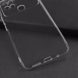 Dėklas Xiaomi Poco C40, Ultra Slim 0,5 mm galinis dėklas, skaidrus