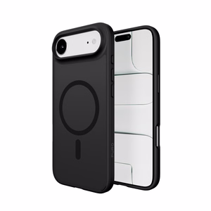 Puro Gradient TPU dėklas suderinamas su MagSafe iPhone 17 Air - juodas